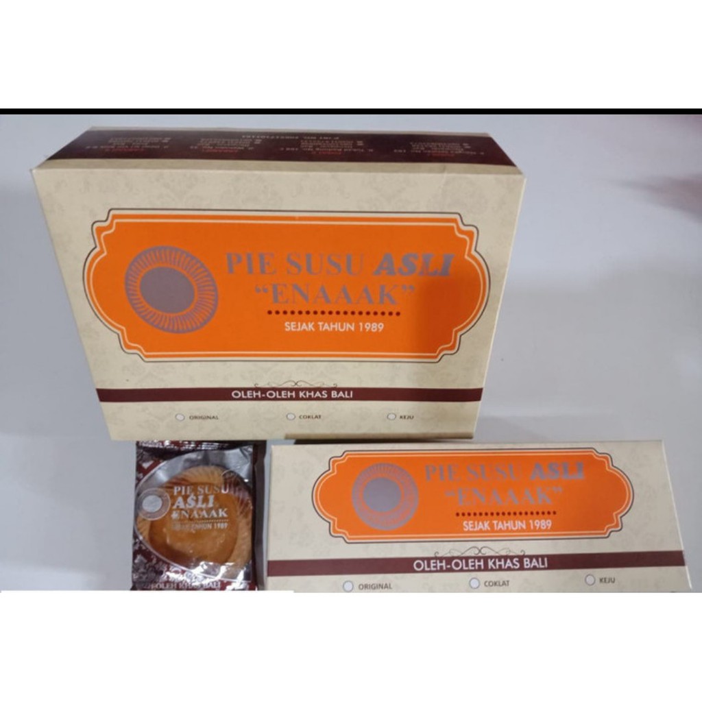 

PIE SUSU ASLI ENAAAK - original (1 box : 20 pcs)