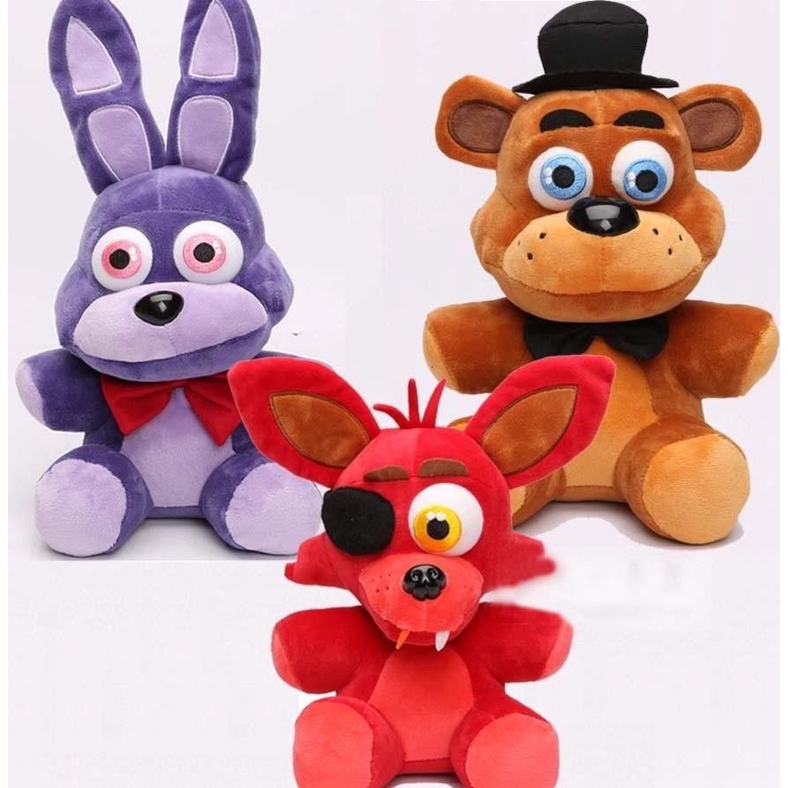 18cm Five Nights at Freddy's Boneka Soft Stuffed Toy Bear Fox Bonnie Golden Mangle Kids Plush Toys Mainan