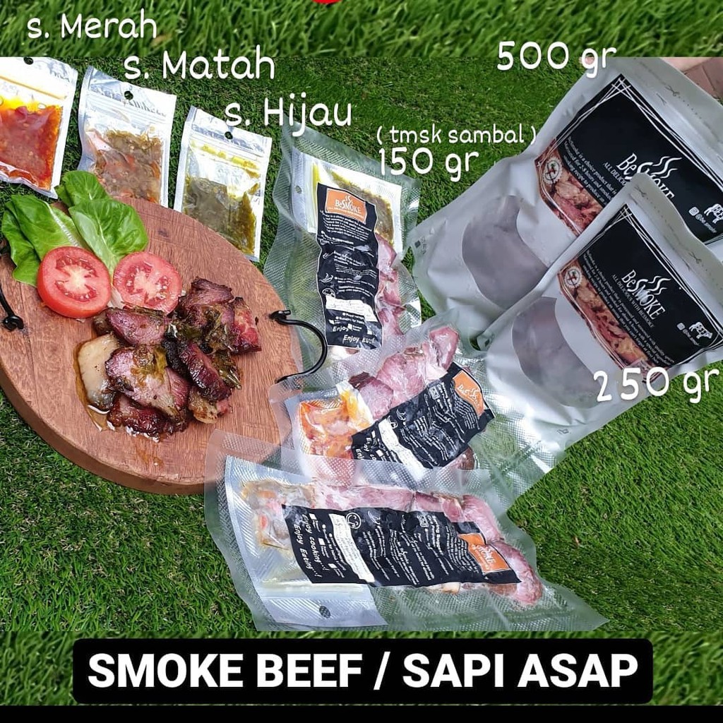 

Daging Sapi Asap - 250gr dan 500gr (Smoke Cutled Beef)