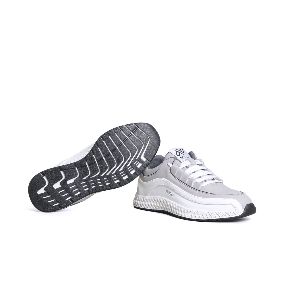 Nokha Sepatu Sneakers Manna 2.0 Greyscale Pria