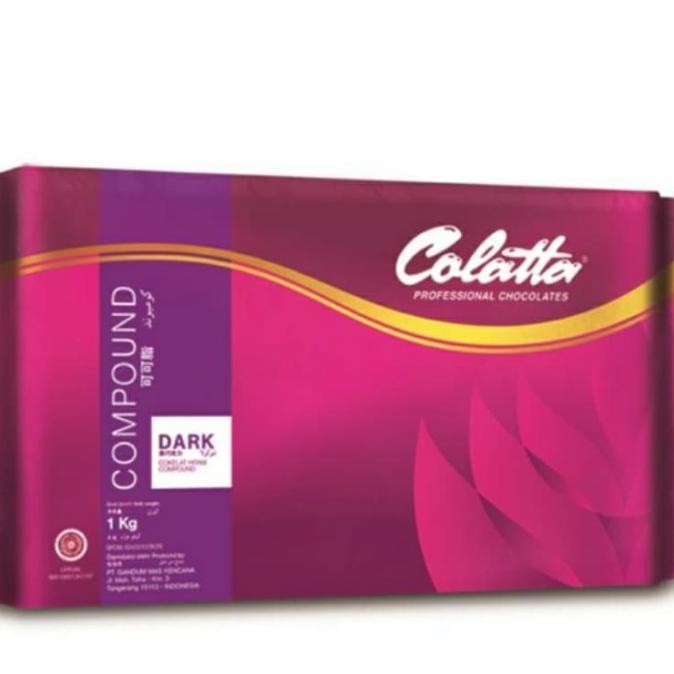 

Colatta Dark Compound 1kg BERGARANSI Kode 1321