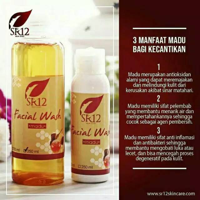 Facial wash madu sr12