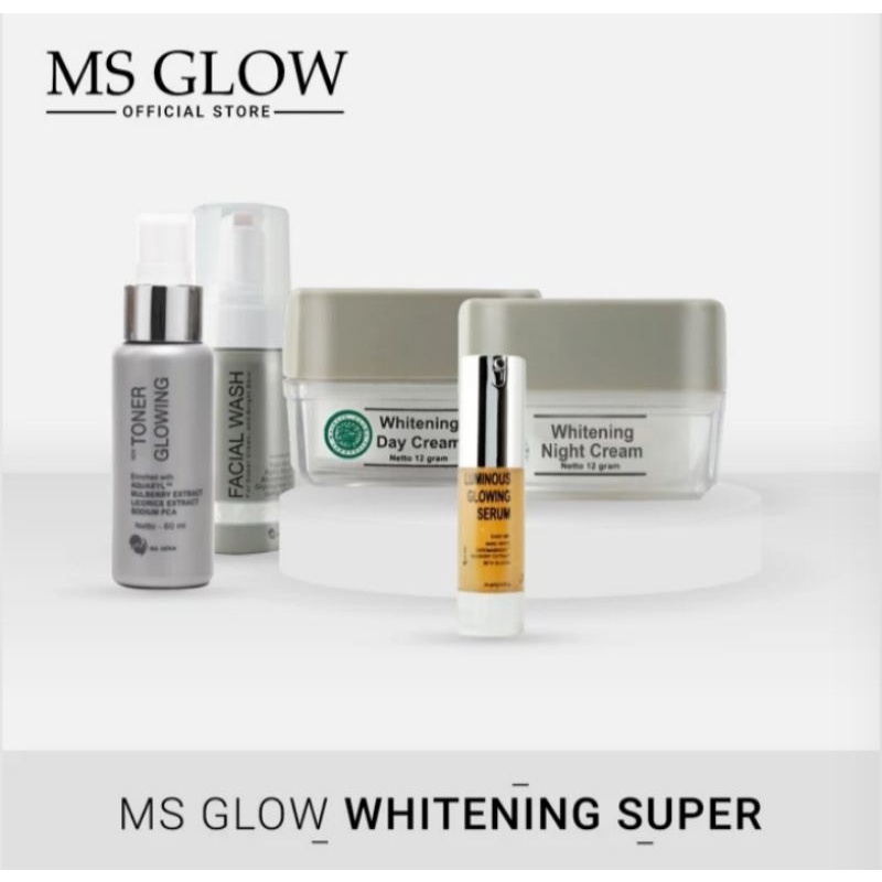Ms glow paket whitening serum
