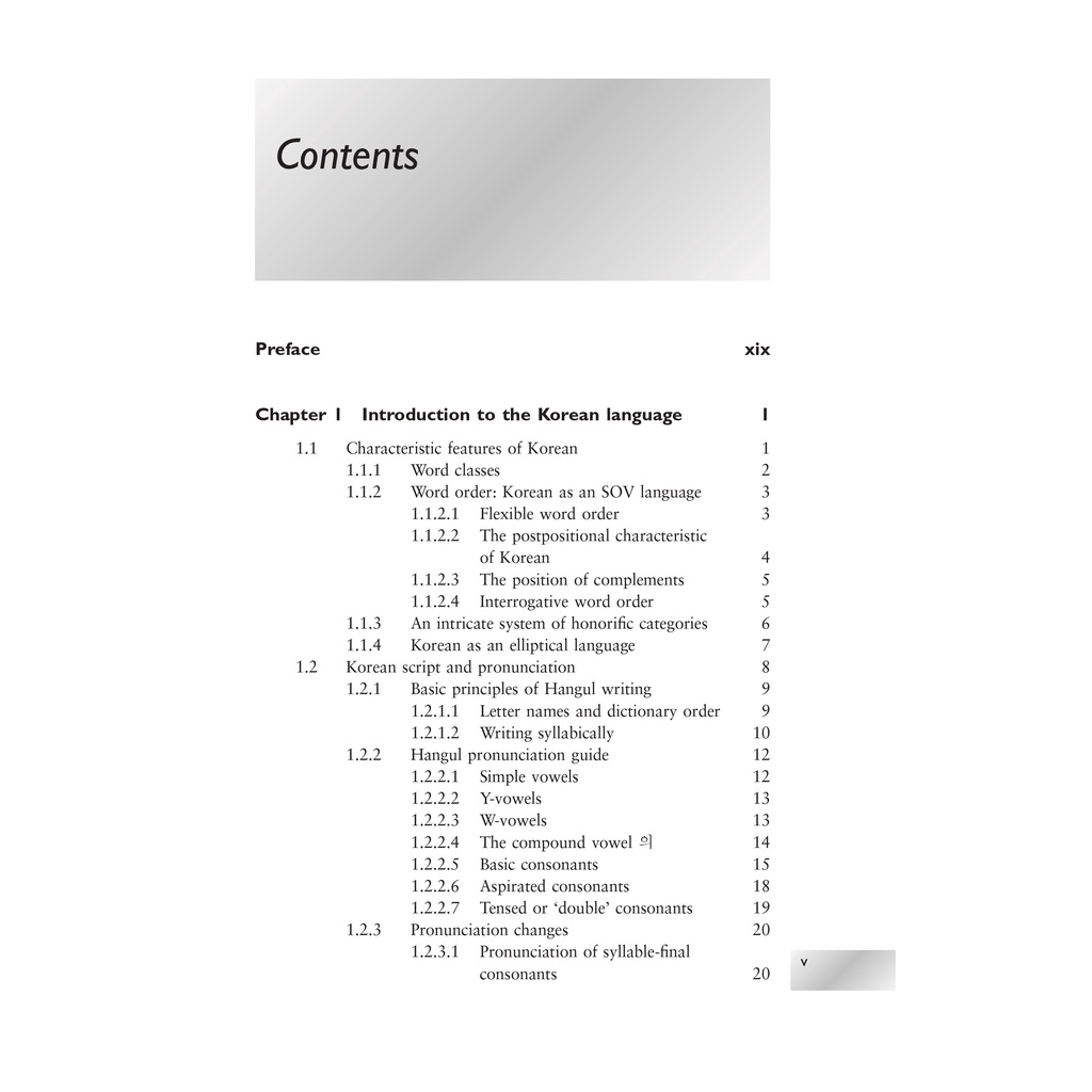 Basic / Intermediate Korean - A Grammar and Workbook | Buku Bahasa Korea Tata Bahasa-6