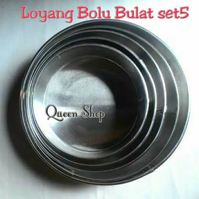 Loyang Bolu Bulat Set5