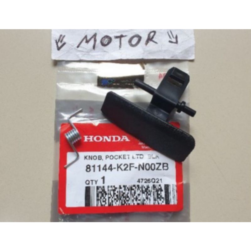 Handle tutup kantong - Knob Pocket LTD Blk – Honda Scoopy eSP K2F