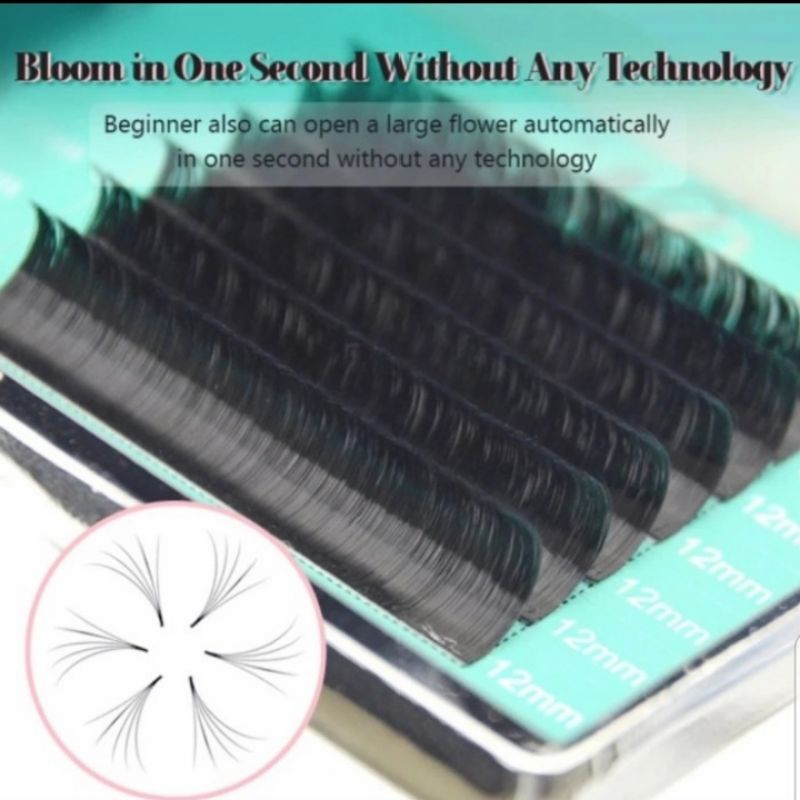 QEELASE BLOOMING RUSSIAN VOLUME EYELASH EXTENSION / QEELASE BLOOM BULUMATA