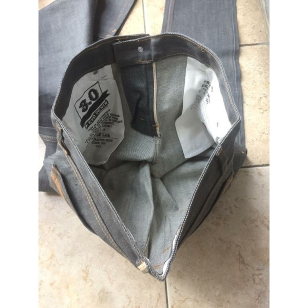 selvedge denim Spyderbilt evo