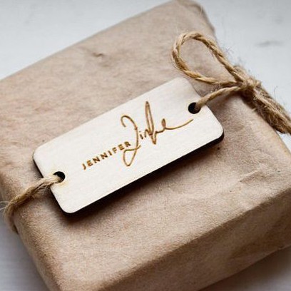 LABEL KAYU DARI MDF / SUNGKAI UNTUK BRANDING KONSEP RUSTIC PREMIUM