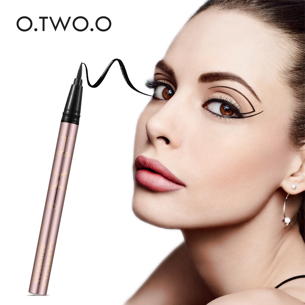 ORIGINAL O.TWO.O EYELINER PEN ROSE GOLD SERIES STYLO SUPER WATERPROOF EYELINER PEN 9112