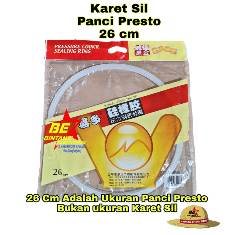 Karet Panci presto 26 cm Seal Pressure presto 26 cm SIL PRESTO 10 LITER