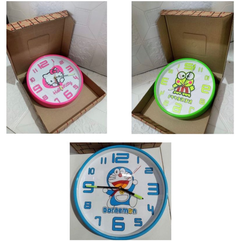 JAM DINDING KARAKTER / JAM OGANA/ JAM DINDING OGANA KALIGRAFI FREE PACKING BUBBLE FBL