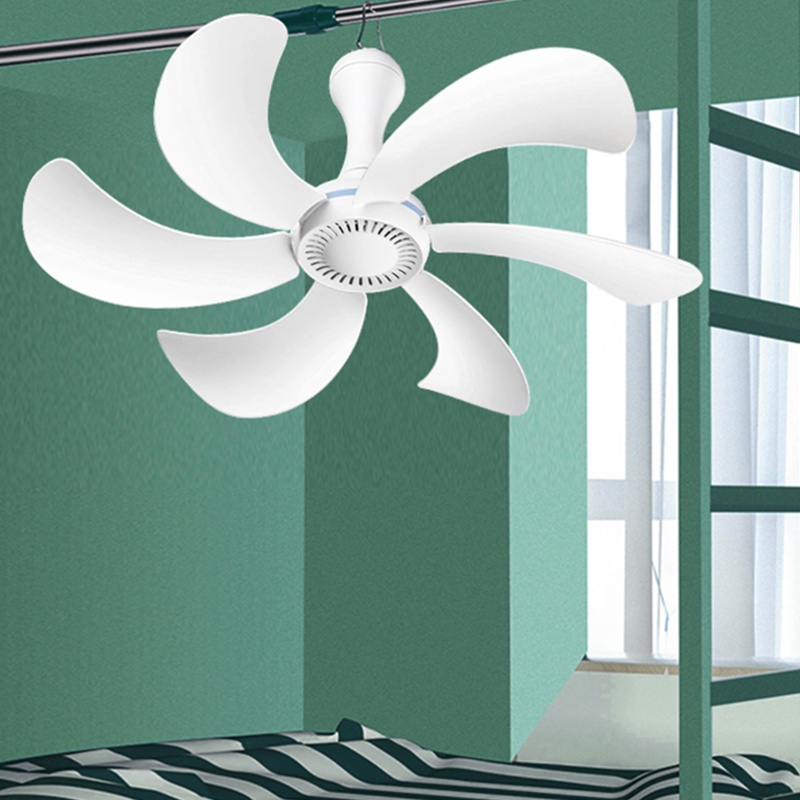 Vivi Ceiling Fan 220v 20W Kipas Angin Listrik Mini Hemat Energi Putih Diameter 43cm/17in