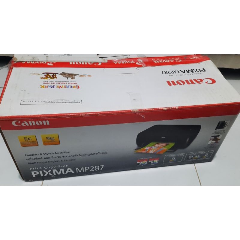 Printer-Scanner Canon Pixma MP287 Second Berkualitas