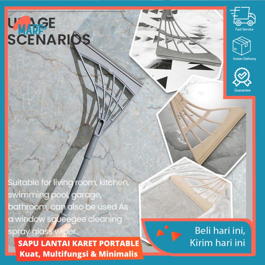 SAPU KARET MULTIFUNGSI MAGIC BROOM RUBBER SAPU DAN PEL MOP