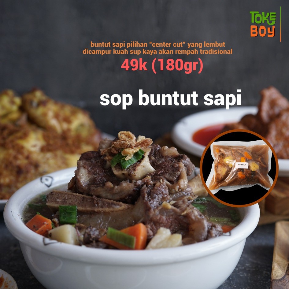 

[FROZEN FOOD] SOP BUNTUT SAPI
