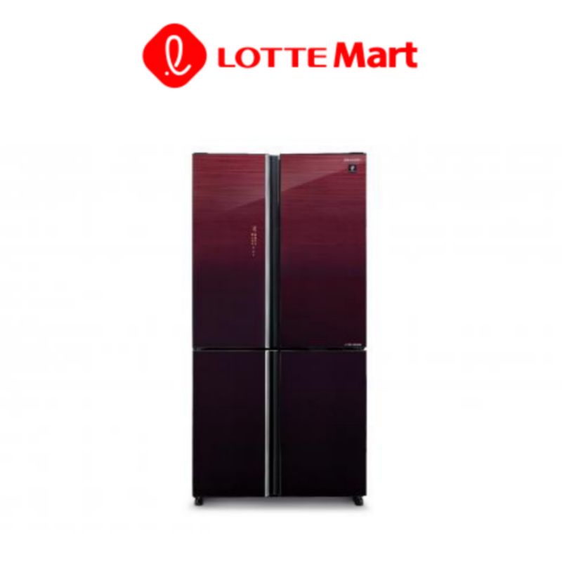 SHARP Kulkas Side By Side SJ-IF91PG GR Kulkas 4D Sharp Sj-If91pg gr