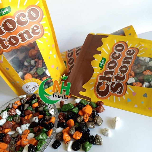 

TERLARIS Choco Stone 250 gram Coklat Arab Kerikil Manis / Coklat Batu Kerikil Kecil Warna - Warni