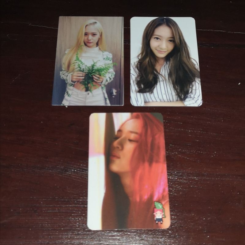 f(x) Krystal Photocard
