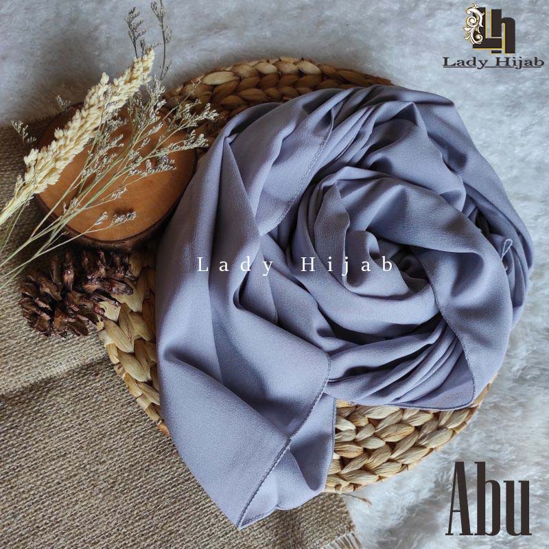 Pashmina Diamond Sabyan 175 x 75 Lebih Panjang Pashmina Diamond 175 x 75 HIJAB PASMINA MALAYSYE-ABU MUDA