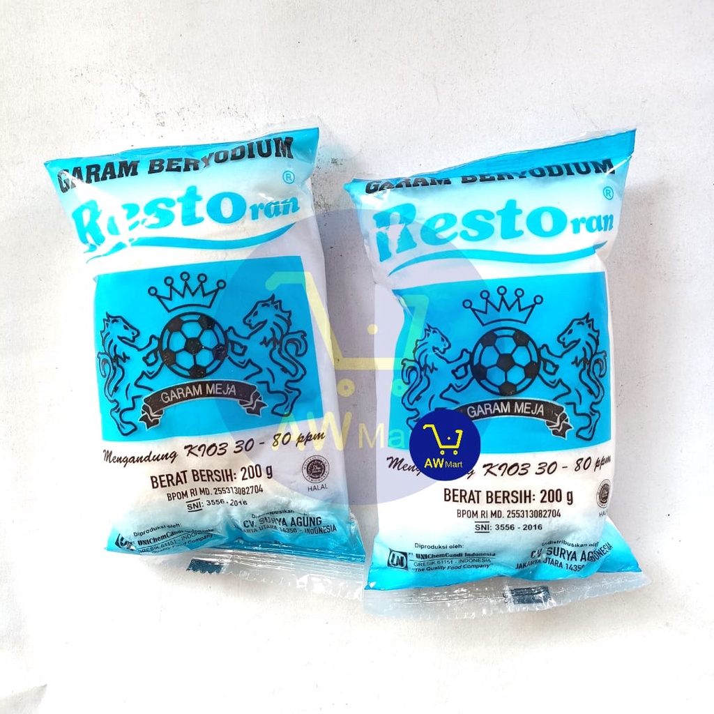 GARAM RESTO 200GRAM - GARAM MEJA