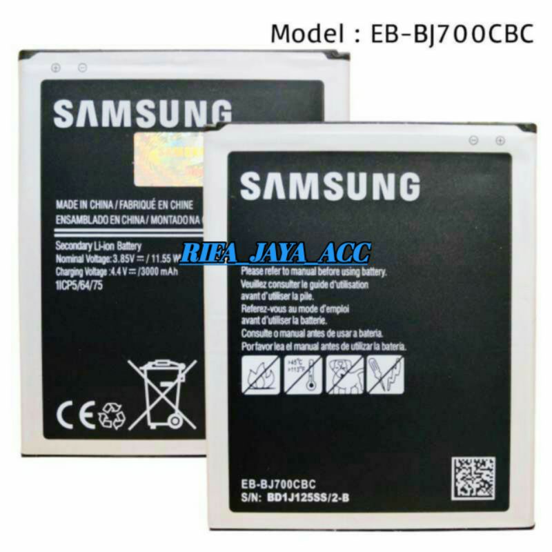 BT BATERAI BATTERY BATTREI SAMSUNG J7 J7 2015 J700 J7 CORE J4 2018 baterai Samsung