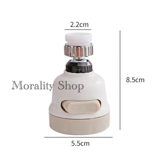 Saringan sink 3in1 sowali -Filter sambungan air  bak cuci piring 3 in 1 Hemat air model shower J03