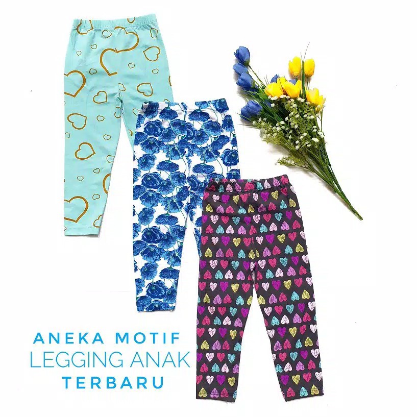 gos LEGGING CALLYSTA Celana Anak Termurah Motif Dan Polos