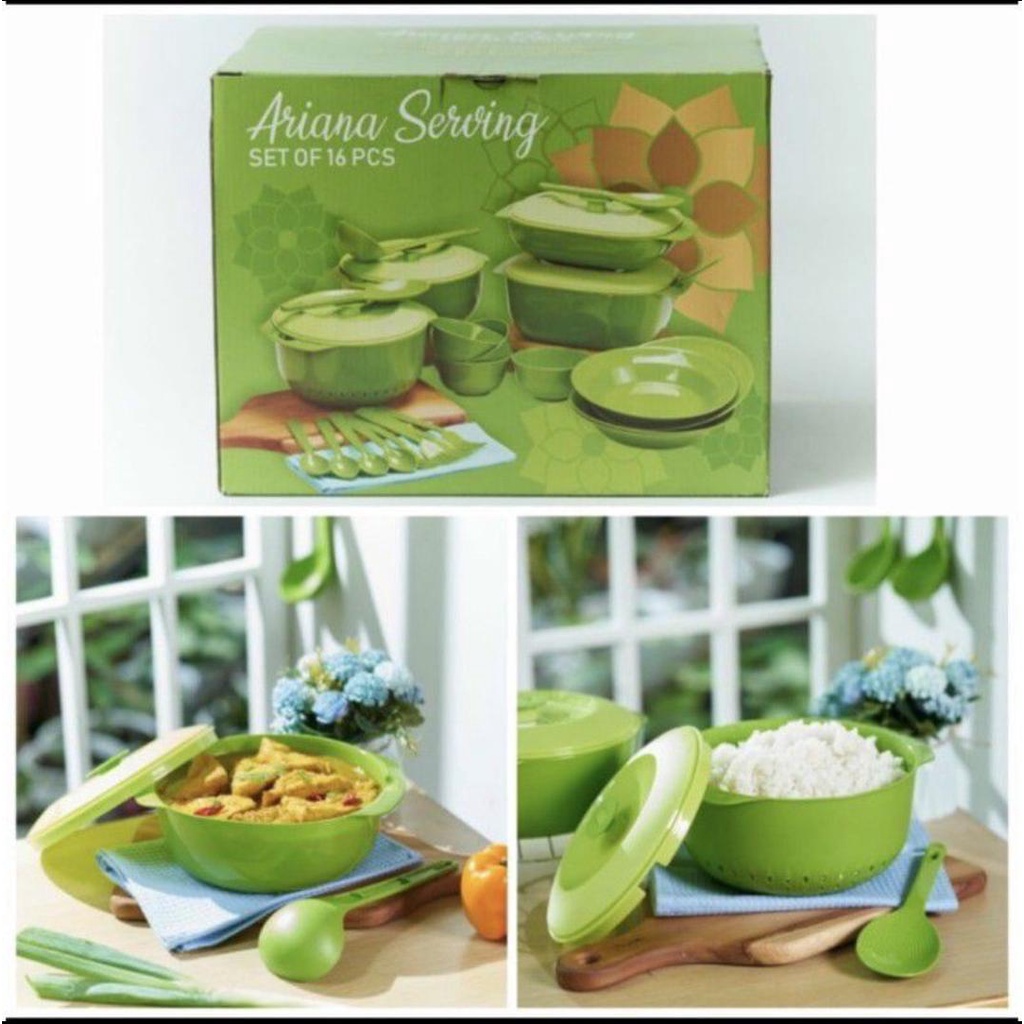 Ariana Serving SET ISI 16 PCS wadah saji