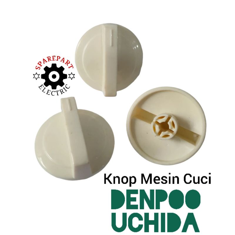 KNOP - TOMBOL PUTARAN UNTUK MESIN CUCI DENPOO / UCHIDA ORIGINAL