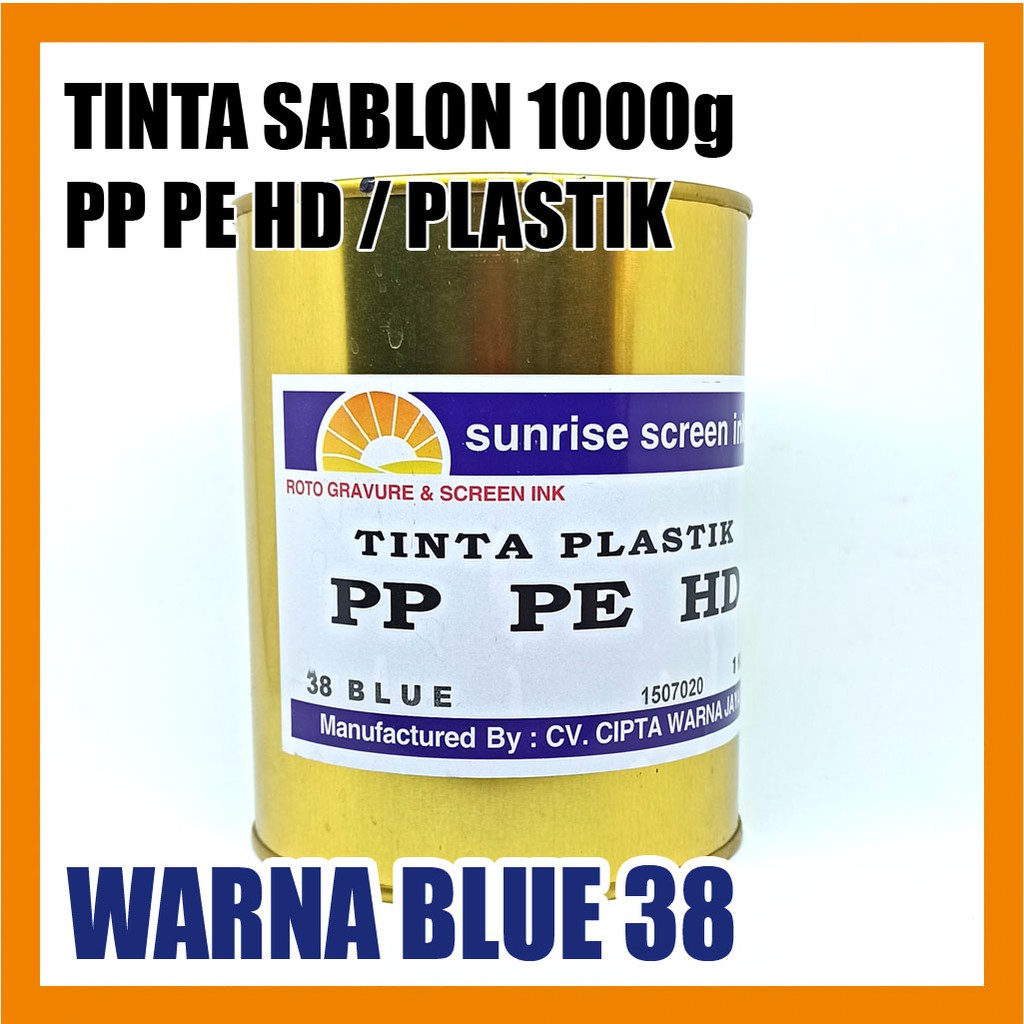 

Tinta Sablon Plastik PPHD 38 BLUE 1000g