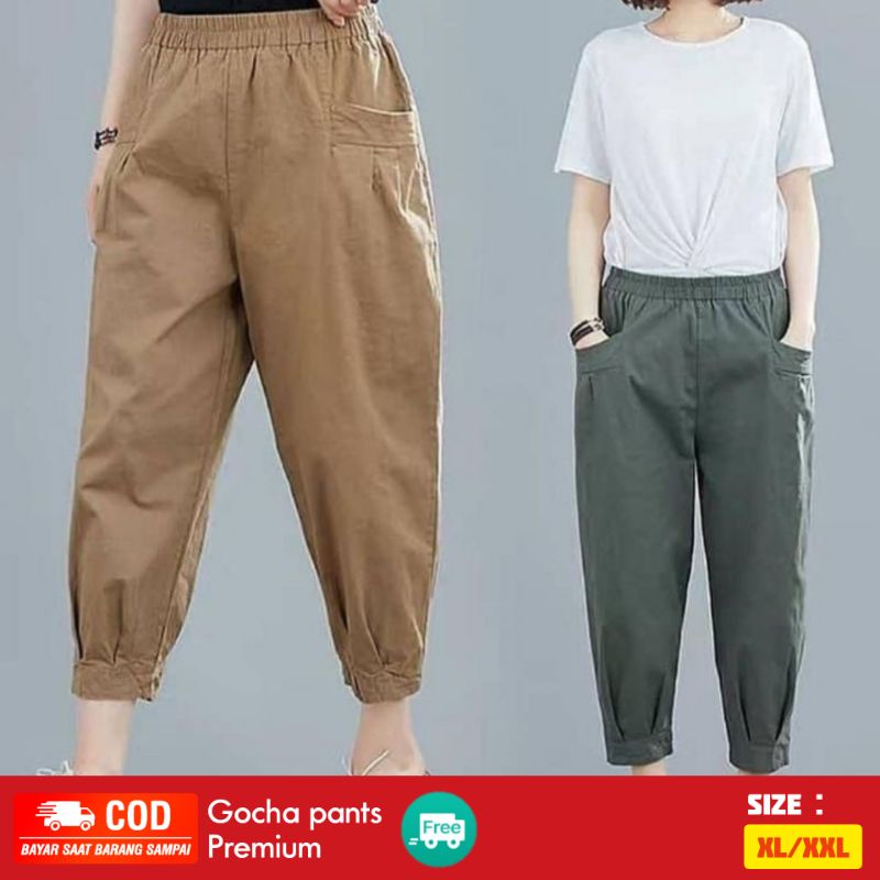 GOCHA PANTS PREMIUM // MERA PANTS CELANA KOREA TERHITS // HARUKA PANTS // CELANA WANITA