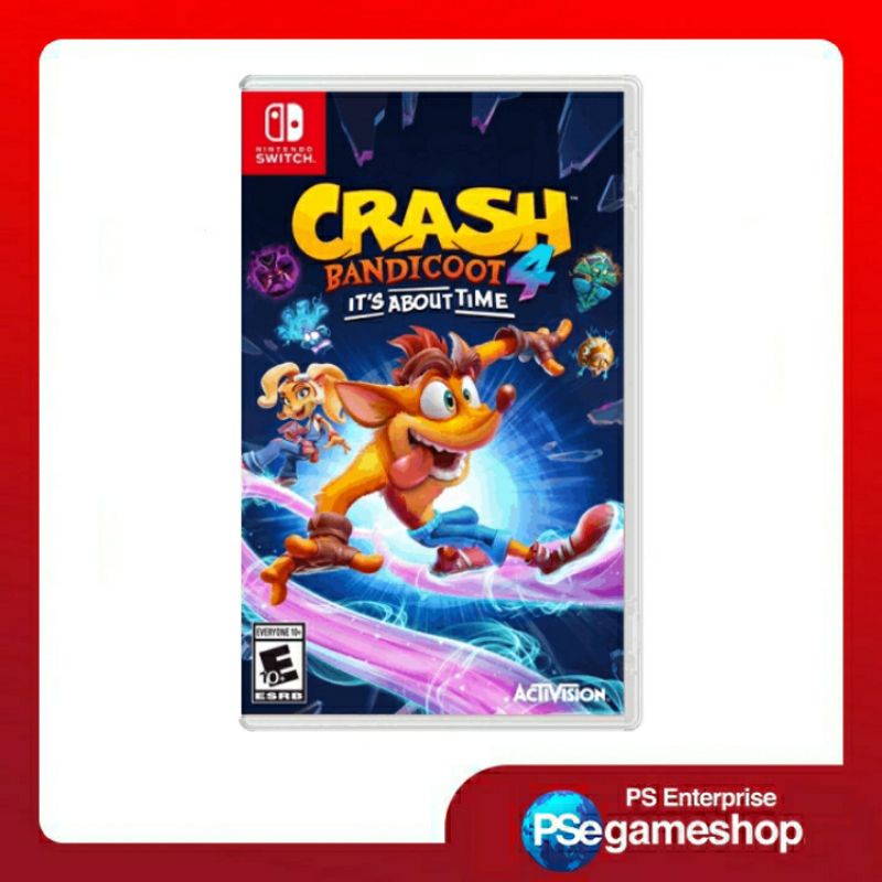 - Switch Crash Bandicoot 4: It's About Time (Inggris)  region usa