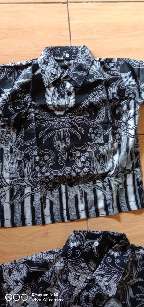 (termurah - Ori & Real Pic _6 Warna) Batik Couple Andhini Kebaya Couple Brukat Anabel - Bs073