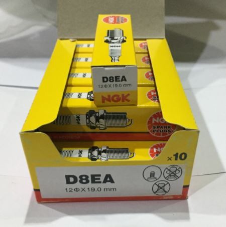 Busi NGK D8EA GL Pro / Mega Pro / Tiger / Thunder 250 / Scorpio (Asli)