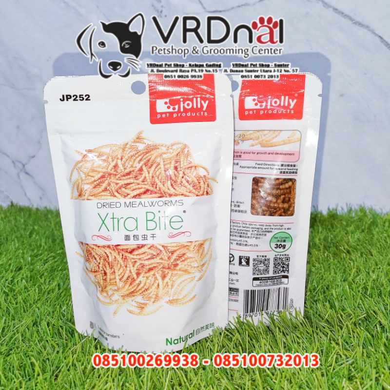 Dried Mealworms Extra Bites Jp252