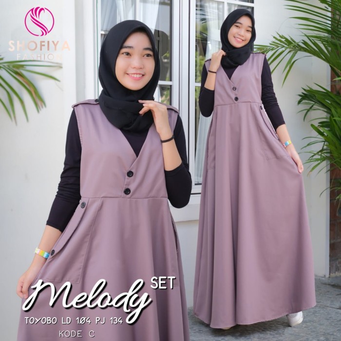 TERBARU       OVERALL REMAJA TERBARU GAMIS SET REMAJA TERBARU OVERALL SET BY SHOFIYA