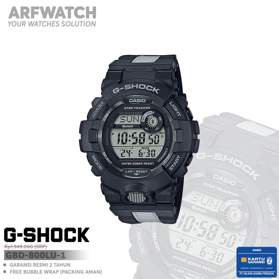 Casio G-Shock GBD-800LU-1 / GBD-800LU-1DR Original