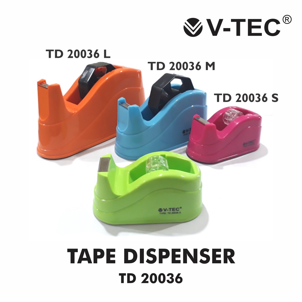 

TAPE DISPENSER/TEMPAT ISOLASI V-TEC 20036