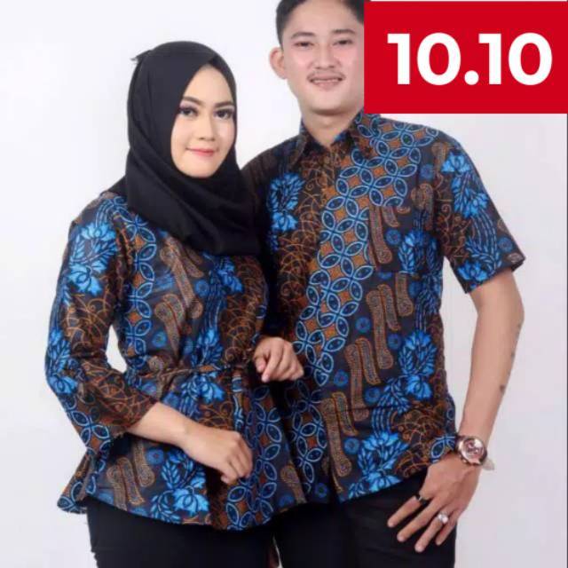 Maura Couple  Sania Ruffle Batik  Couple  Ori Ndoro Jowi 