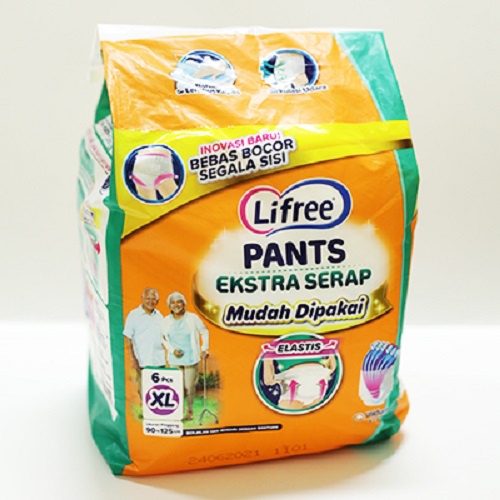 Lifree Pants Ekstra Serap 6S Xl