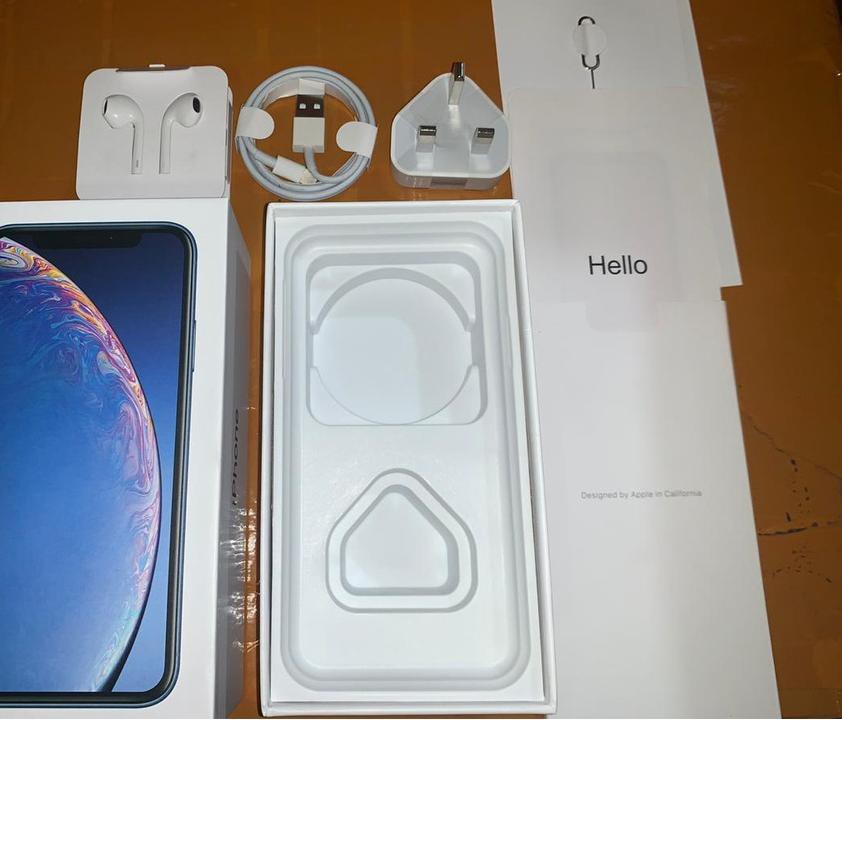 

☚ DUS/BOX/BOOK/KOTAK ORIGINAL IPHONE XR FULLSET AKSESORIS/ACC ♣