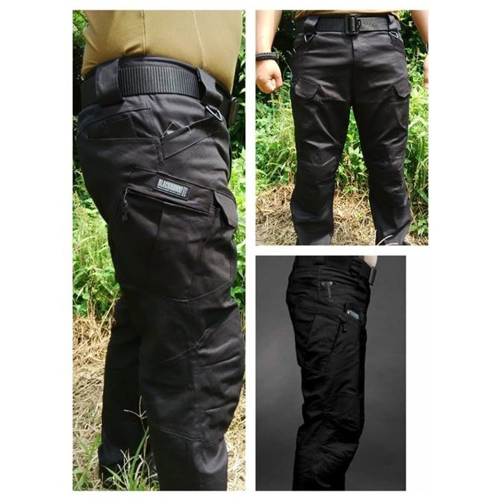 Celana tactical versi saku bobok besi bartex