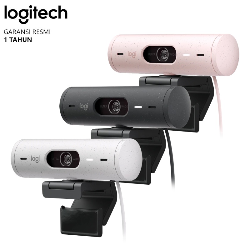 Jual Logitech Brio 500 Webcam Full HD HDR dan Noise Canceling | Shopee ...