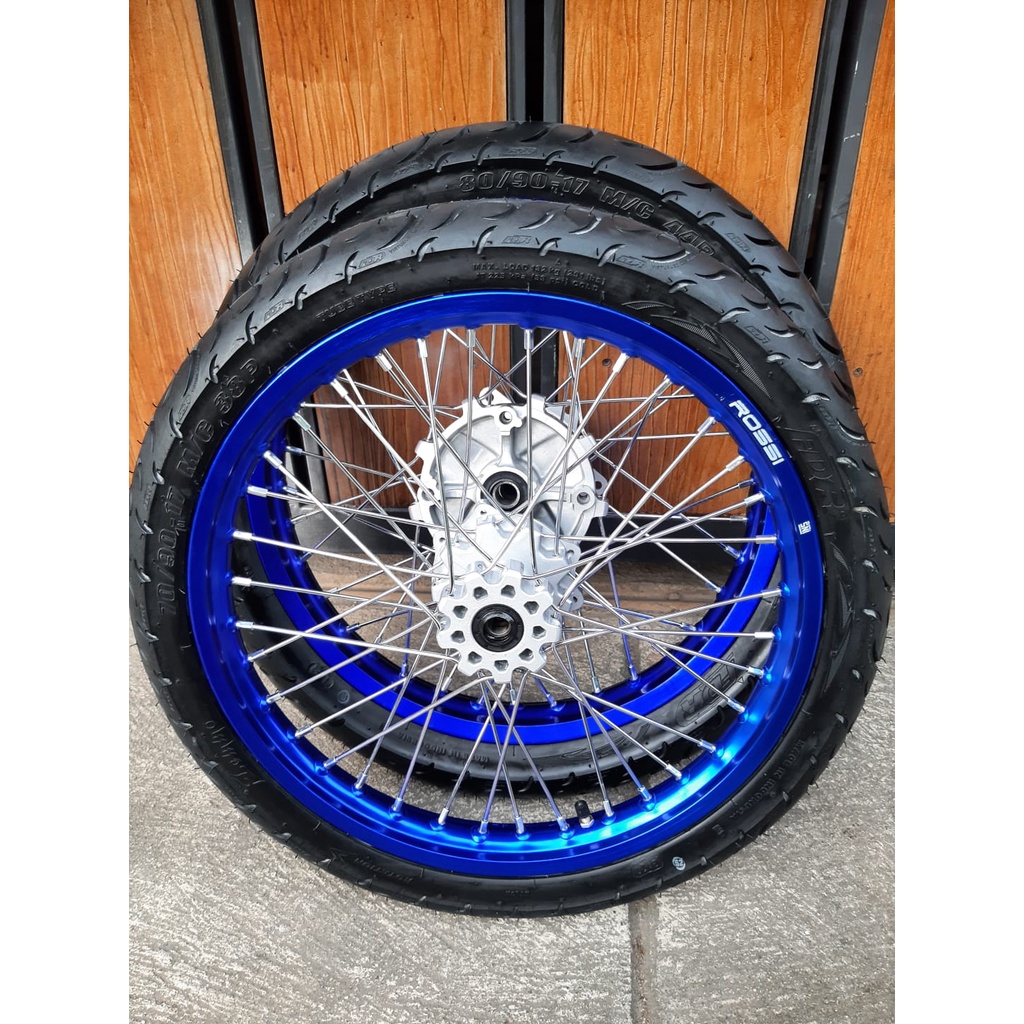Jual BAN SET VELG SET PNP CRF150L MODEL BAN CACING THAILOOK | Shopee