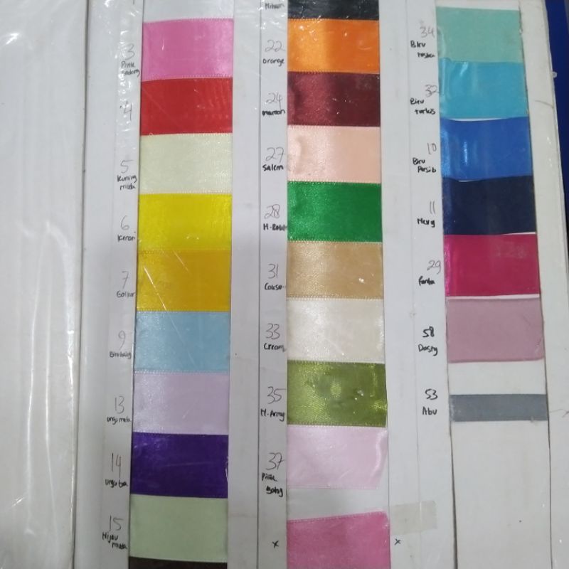 

pita saten rollan | pita satin