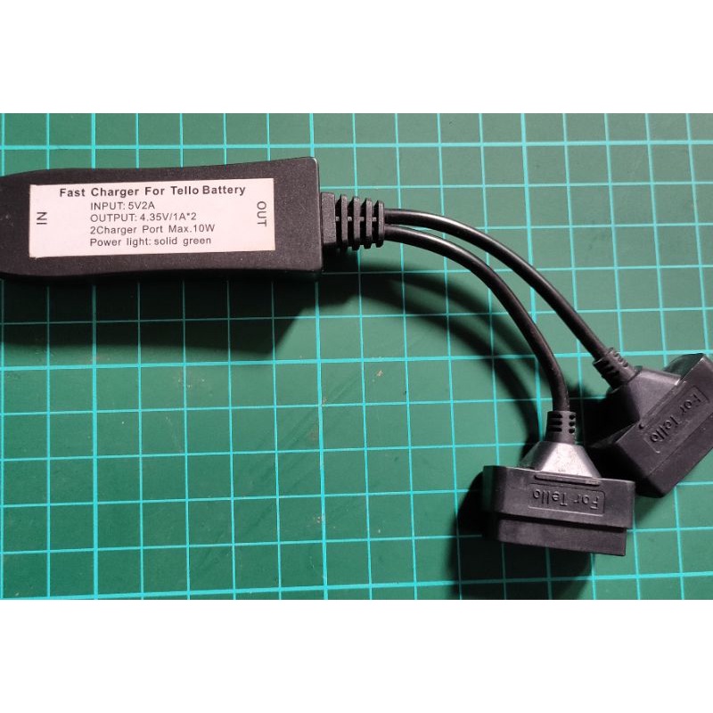 charger baterai drone dji tello 2 slot bekas