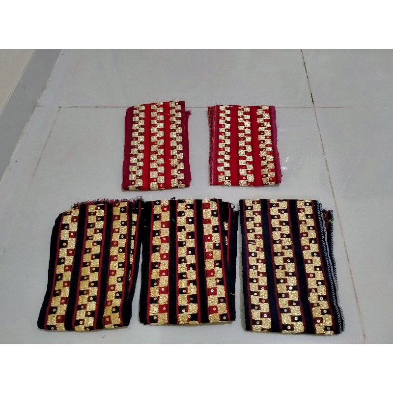 bisban/selendang/list tapis Lampung murah berkualitas-Catur 3 baris