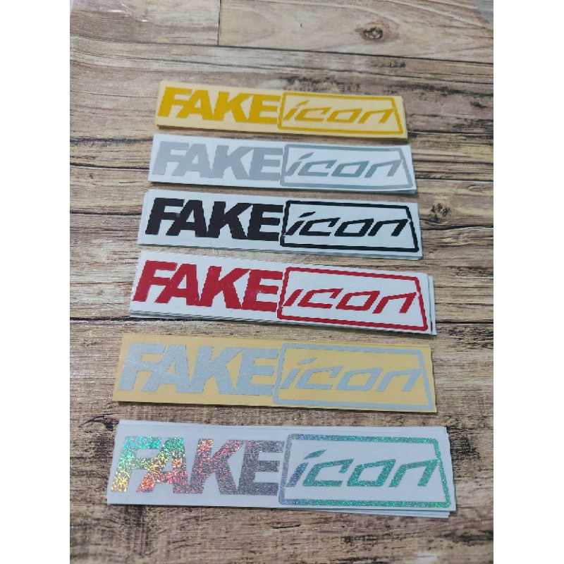 STICKER STIKER FAKE CUTTING