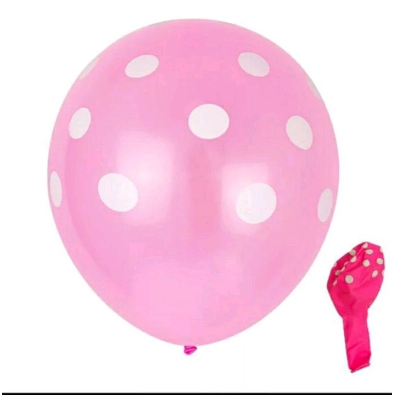 eceran Balon polkadot tebal! 12&quot; 1pcs grosir murah